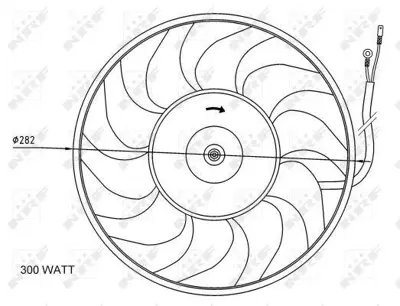 NRF 47072 Fan Motoru Audı A6 1,9 2,3 2,5 Tdı 8A0959455A