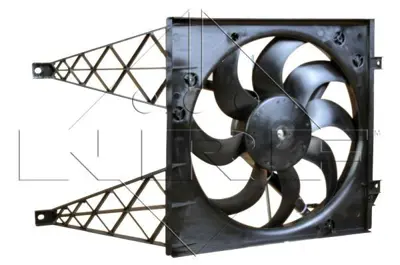 NRF 47374 Fan Motoru (300w 390mm) Cordoba Ibıza ıv V Fabıa Roomster Polo 6Q0959455AD 6R0959455C 6R0959455E 6RD959455 6RD959455A 6RD959455B 6Q0121207L 6Q0121206C 6R0121207 6R0121207C