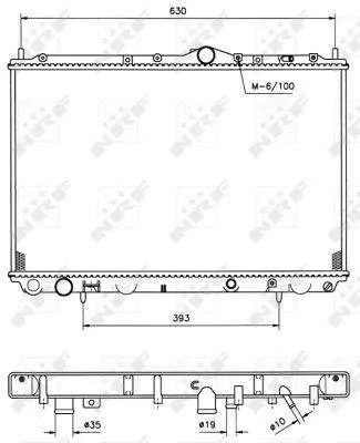 NRF 509517 Motor Su Radyatoru Volvo S40 I V40 Sw 1,6 1,8 2,0 95> 03 8602065