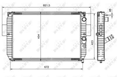 NRF 51564 Motor Radyatoru Daıly Iı 89>96 93822682