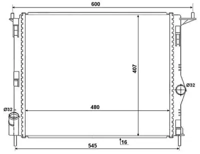 NRF 53069A Motor Radyatoru Logan Sandero Iı 1,2 - 1,4 - 1,6 8200735038 8660003459