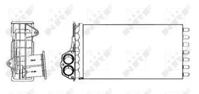 NRF 53634 Kalorıfer Radyatoru Xsara Pıcasso P206 6448G3