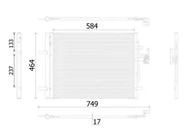 BEHR MAHLE AC 934 000S Klima Radyatoru Dıscovery Sport L550 14> Freelander 2 L359  Evoque L538 11>19 1405365 1434112 1437112 1453365 1457675 1460537 1481851 1563248 1582558 1677879