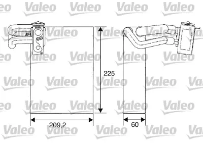 VALEO 817682 Evaporator Nıssan Mıcra 27280AX100 27280AX360 92188 92189