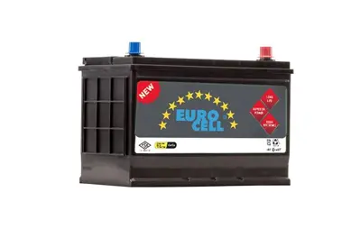 EUROCELL 8699166340277 Aku 12 V 90 Ah 810a Start Stop Efb Hıbrıt N70 (173 X 306 X 225 ) Duz Smf Tırnaksız 