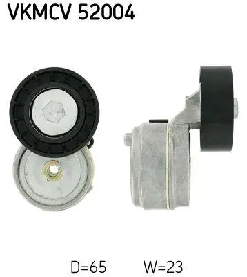 SKF VKMCV 52004 Alternator Gergi Rulmanı (Fan+wp) Iveco Renault Daıly D - Td Mınıbus 2,8 D - Tdı 06 - 99> 500332622 5010553544