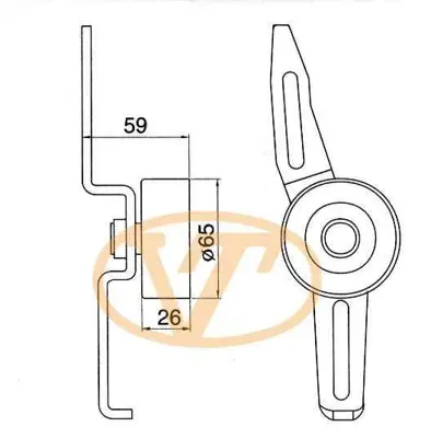 GMB GT80240 Alternator Gergi Rulmanı P106 P205 P306 Partner Berlıngo Saxo 1,0 - 1,1 - 1,3 - 1,4 - 1,6 16v 92 97 128119 1761930 575127 6453C4 6453C5 6453G4 6453G5 6453S2 6453S4 6453S5