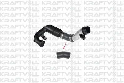 KRAFTVOLL 10035060 Turbo Hortumu Plastık Boru Harıcı Ok Ile Gosterılen Hortum Om626 W205 C Serısı 14>18 GM A6260900042