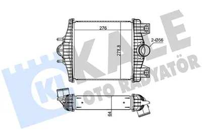 KALE 375720 Intercoler Range Rover Sport 14> Range Rover 13> 2.0-.3.0-4.4 LR036432