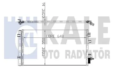 KALE 050ABC060 Klima Radyatoru (Kondenser) Fluence 2010> 921000294R 921009956R 921003293R 8660003440 8660006078 921000005R 921100001R 911003293R CA2056 921000294