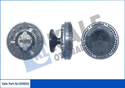 KALE 359650 Vısco Fan Gövdesı 6 Delıklı Iveco Eurostar 240-260-400-440 93-02; Eurotrakker 190-340-400-410 93-04; 1J927156JE