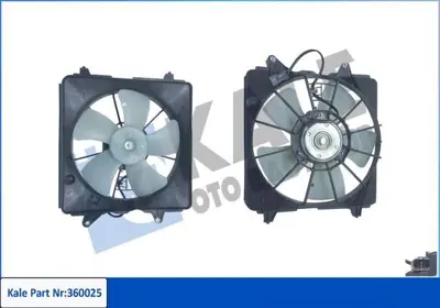 KALE 360025 Klima Fanı Komple Honda Cıvıc 2006-2012 19015RNAA01 19020RCJA01 19030RNAA51