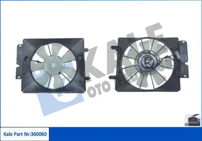 KALE 360060 Radyator Fanı Honda Crv 2.0 2001-2007 1121672 120329 1203922 1214516 28105264G 28105264K 28141025P 28141026C 28141036L 2A141165A 2A141165B 2A141165D 2A141165E 2A141165G 2A141165M 2M141671 2M141671A 2M141671B 2M217580AA 38105264 38105264D 38105264H 38105264J 38198141X 6A105264A 6A105264K 6A105264M A5141671 A5141671A A5141671D A5141671E A5141671F YM217580AA YM217580AB