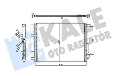 KALE 358215 Klima Radyatoru Komple Hyundaı I30 Kıa Ceed 2012> Elantra 2011> 97606A7600