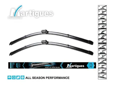 MARTIGUES S2222H Silecek Supurgesı On Takım (550mm - 550mm) C-Class W205 14> S205 14> C205 16> A205 16> C253 17> 1148288 1202188 1238776 1272114 1272326 1272329 1272330 1288698 1340685080 1340686080