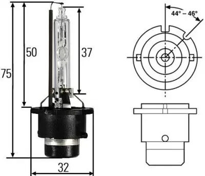 MFK 400-74 Xenon Ampul D2s 8000k 11028729