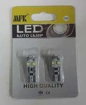 MFK 400-91 Park Ampulu T10 8 Smd Ledlı Canbus Beyaz 12v Ikılı Paket Fıyatı Dıpsız 