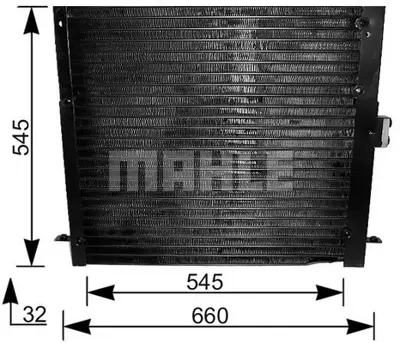 BEHR MAHLE AC 203 000S Klima Radyatoru Range Rover Iı (P38a) 94>02 AWR1624 STC3679