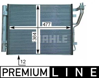 BEHR MAHLE AC 709 000P Kondenser ( Klima Radyatoru) 976062L800