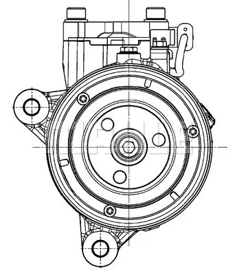 BEHR MAHLE ACP 600 000P Klima Kompresoru Bmw F45 F39 19> 64526842619 684261902