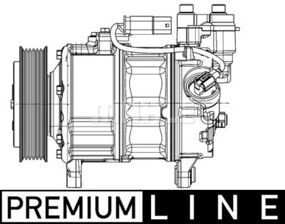 BEHR MAHLE ACP 600 000P Klima Kompresoru Bmw F45 F39 19> 64526842619 684261902