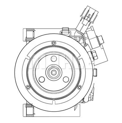 BEHR MAHLE ACP 629 000P Klima Kompresoru 97701A6400