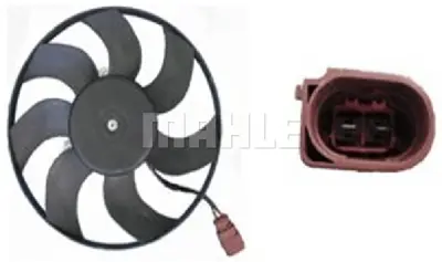 BEHR MAHLE CFF 186 001S Radiator/Condenser Fan Vw Golf V 1K0959455ES