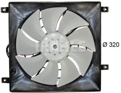 BEHR MAHLE CFF 389 000S Radiator/Condenser Fan Fıat Sedıcı 71750370 9536079J02