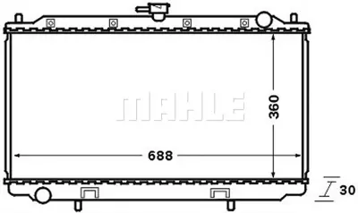 BEHR MAHLE CR 138 000S Motor Su Radyatoru Prımera 2,0 Td P11 (Cd20t) 96>01 Manuel 214102F603