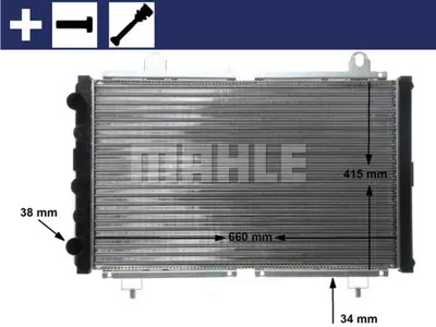 BEHR MAHLE CR 499 000S Radiatorcıtroen C25/Fıat Ducato 7707251 ZF05981189