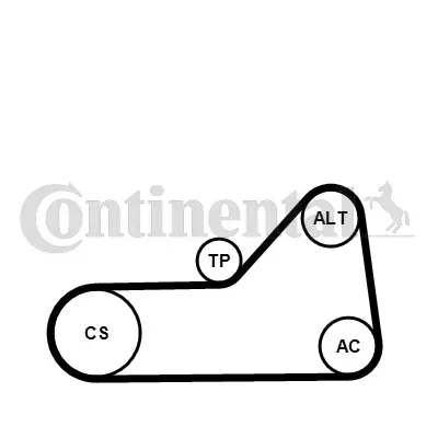 CONTITECH 6PK1153K1 Kanallı V Kayıs Seti 1051901 28145278 28145278A 28145278E 37260849C 37903315B 37903315C VX028145278EVX