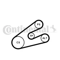 CONTITECH 6PK1453K1 Kanallı V Kayıs Seti 1611282180