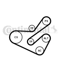 CONTITECH 6PK1740K1 Kanallı V Kayıs Seti 1072316 1231958 1253954 1305339 1310771 1613837480 1613838480 1613839980 1613844680 46444537