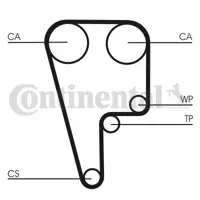 CONTITECH CT1006K1 Triger Seti 14400P7J004 14400PR4004 14400PR4A01 14510P30003 14510PR3003 14510PR3004