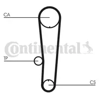 CONTITECH CT1017 Triger Kayısı Suzukı 1276160E00 MD197122