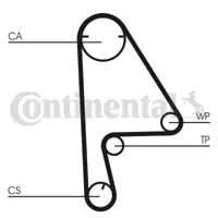 CONTITECH CT1082K1 Triger Seti Honda 14400PLM004 14400PLM014 14400PMMA01 14400PMMA02 14510PLC034 14510PLC315 14516PLC000 14517PLC013 14520PLC305 14520PLC325 14520PLC335 4145PLC305 4145PLC315