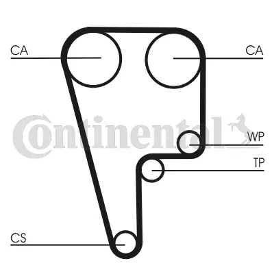 CONTITECH CT1102 Triger Kayısı 13404P13003 13404P13003S1 13404PCF003 13405DAAA010 13405PAA001 13405PAAA01 13405PAAA02 13405PAAA03 13405PAAA03S4 13405PP0004