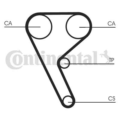 CONTITECH CT1157 Triger Kayısı 55263484