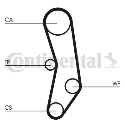 CONTITECH CT515 Triger Kayısı 54109119H A302851E85