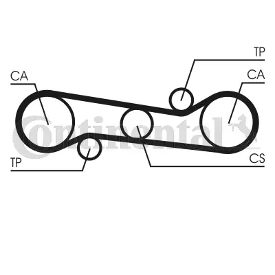 CONTITECH CT581 Triger Kayısı 131931 60515034