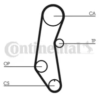 CONTITECH CT650 Triger Kayısı 4452647 71739899