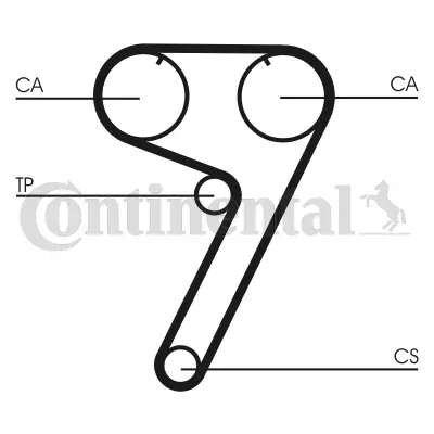 CONTITECH CT670 Triger Kayısı 5956106