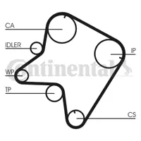 CONTITECH CT762 Triger Kayısı Mazda 162S8M30 HR9016230 RF7112205 RF7112205S1 RF7112205X RF7112700 RF7112700C RF7112700CS1 RF7112730 RF7112730A