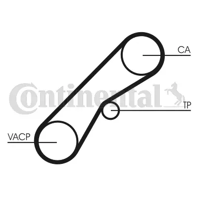 CONTITECH CT857 Triger Kayısı 7700860897