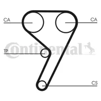 CONTITECH CT881WP4 Su Pompalı Triger Seti BM5J8B596AA