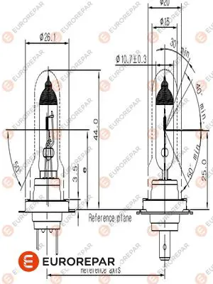 PSA 1616431480 Erp H7 12v55w Ampul 1616431480