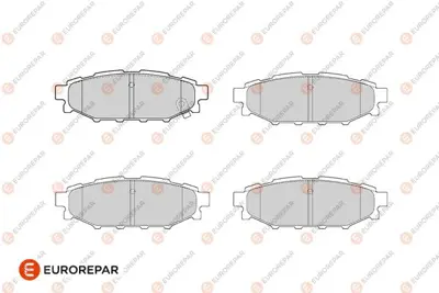 PSA 1686272280 Erp Fren Balatası Arka (110mm) Legacy Iv 2025 03  (Tamır Takım Kıt) Gdb3373 1686272280