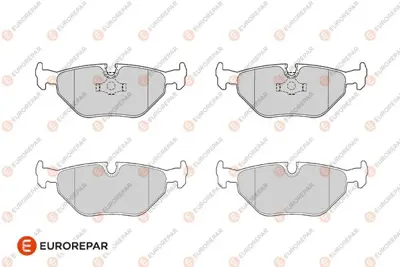 PSA 1686272780 Erp Fren Balatası Arka (123mm) E32 E34 E36 M3 E34 M5 86(Tamır Takım Kıt) Gdb917 1686272780