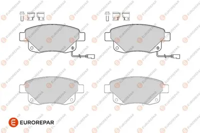 PSA 1686275380 Erp Fren Balatası Arka (122 Mm) Ford Transıt V347 06  (Fıslı) Gdb1725 1686275380