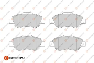 PSA 1686276480 Erp Fren Balatası On (123mm)  Panda12 4x4 13jtd 03  (Tamır Takım Kıt) Gdb1589 1686276480